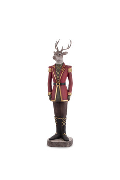 Reindeer Royalty XXL, figurka świąteczna renifer, wys.109cm