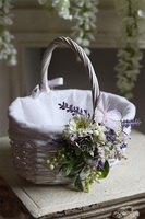 dekorowany koszyczek wielkanocny, Nadia, wys.27cm