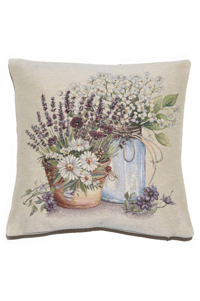 Lawendowy Ogród, poszewka gobelinowa dwustronna