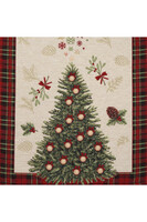 Tartan Xmas, świąteczny bieżnik gobelinowy