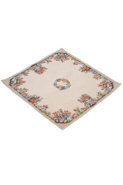 Słodziaki, wielkanocny obrus gobelinowy serweta, 98x98cm