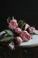 Peonie Candy, gałązka sztucznej peonii