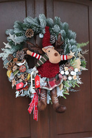 Złota Chwila, świąteczny asymetryczny wianek