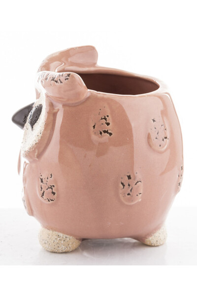 Cottage Owl, osłonka na kwiaty, różowa