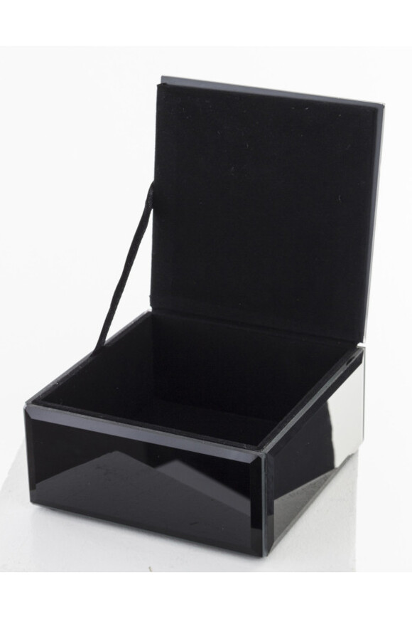 Gossamer Black szklane puzderko szkatułka