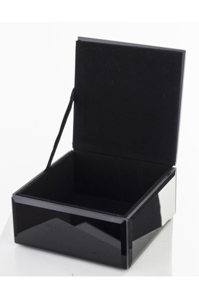 Gossamer Black szklane puzderko szkatułka