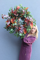 OD RĘKI Kalle Miedziane, wieniec / wiązanka pogrzebowa, śr.8