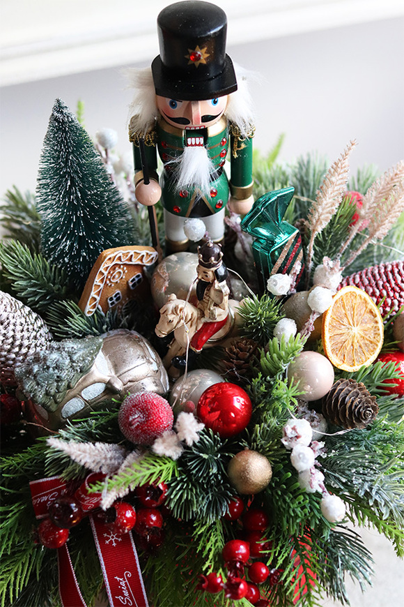 flowerbox świąteczny, Dziadek do Orzechów Classic