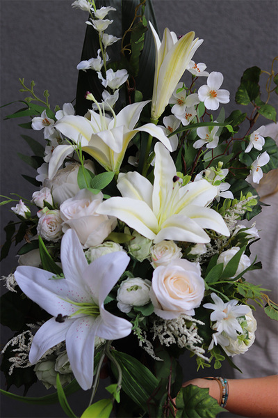 Angelo Premium 2, bukiet nagrobny do flakonu