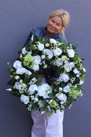 Monolina, wieniec nagrobny