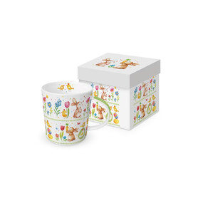 Rabbits at Work, kubek  w pudełku prezentowym, poj.350ml