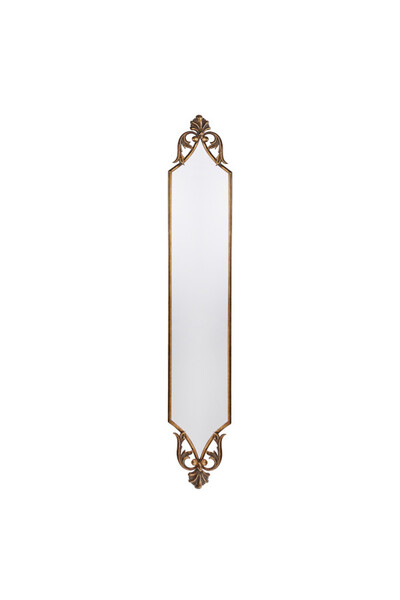 lustro w metalowej ramie