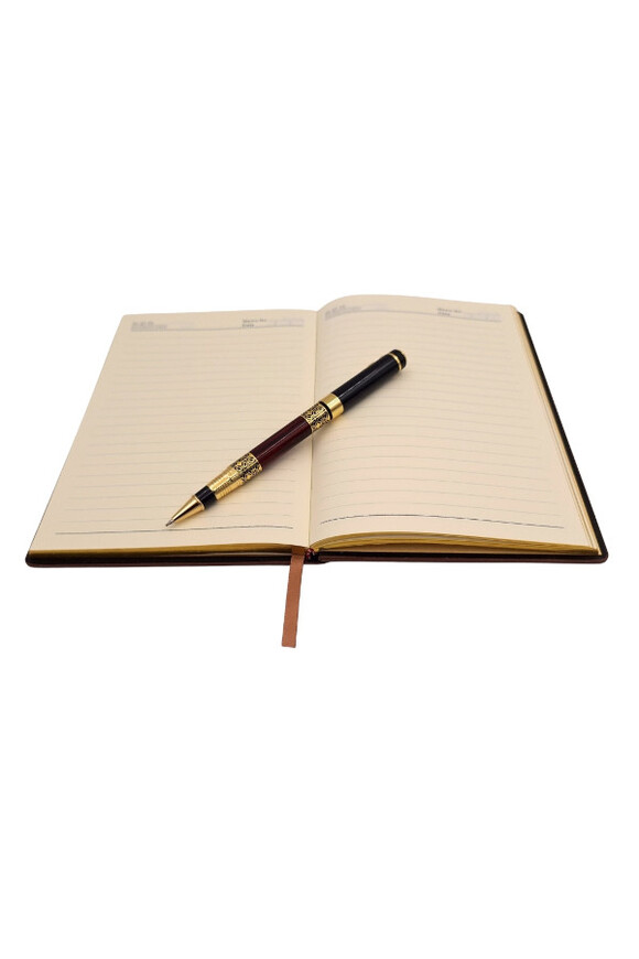 Wood Premium, drewniany notes, zestaw prezentowy