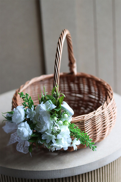 Mini Greta, dekorowany koszyczek wielkanocny