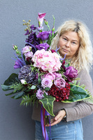 Eulalia Herera, nagrobny bukiet wiązanka