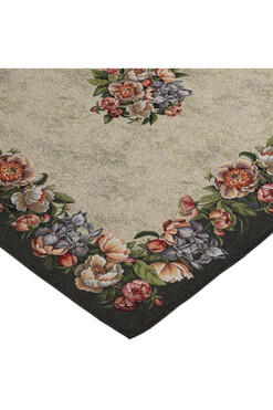 Bukiet Klasyczny, obrus gobelinowy serweta, 98x98cm