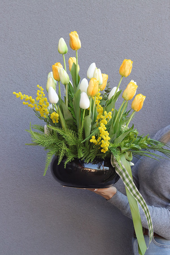 Tulippo Amira, komplet dekoracji nagrobnych