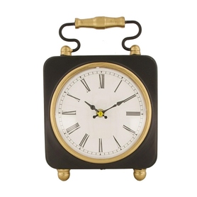 Retro, zegarek budzik, wym.18.5x6.5x28cm