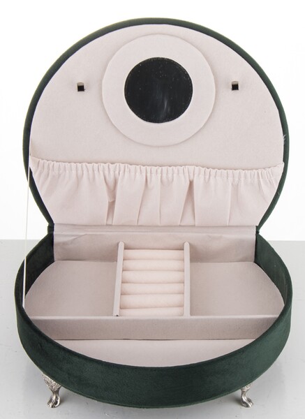 szkatułka / puzderko Florencja Simple Malachit, wym.15x19.5x16cm