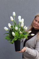 Deluxe Amsterdam, bukiet nagrobny we wkładzie do wazonu