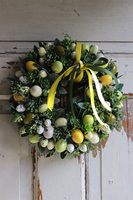 Terra, wielkanocny wianek z jajkami, śr.30cm 