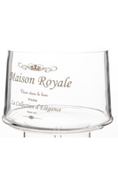 Maison Royale B, bomboniera szklana, komplet 3 pojemników