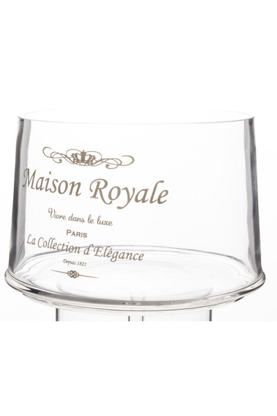 Maison Royale B, bomboniera szklana, komplet 3 pojemników