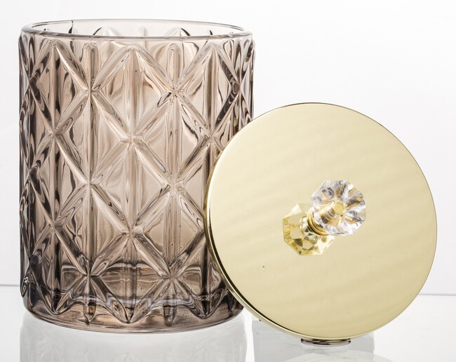 Audrey Brown, dekoracyjny pojemnik / amfora, wym.15x10.5cm