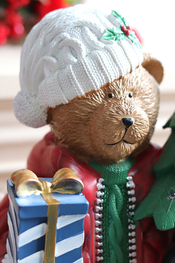 Winter Ball, figurka bombki ceramiczne	