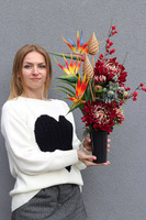 Merigold, bukiet nagrobny we wkładzie