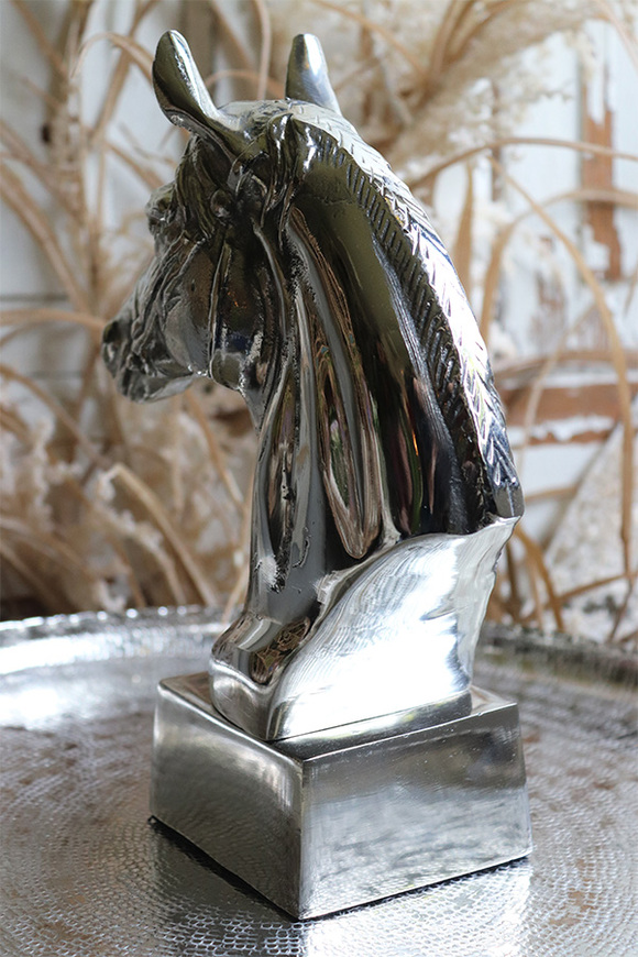 Horse, elegancka figurka koń, wym.25x18x9cm