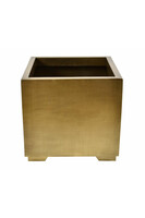 Gold Line Square, złota osłonka, wym.60x60x55cm