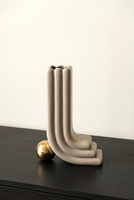 Lyon, nowoczesny wazon ceramiczny z kulą