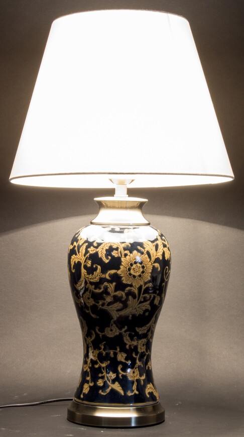 lampa stołowa Hollandia Black, wym.72x40x40cm 