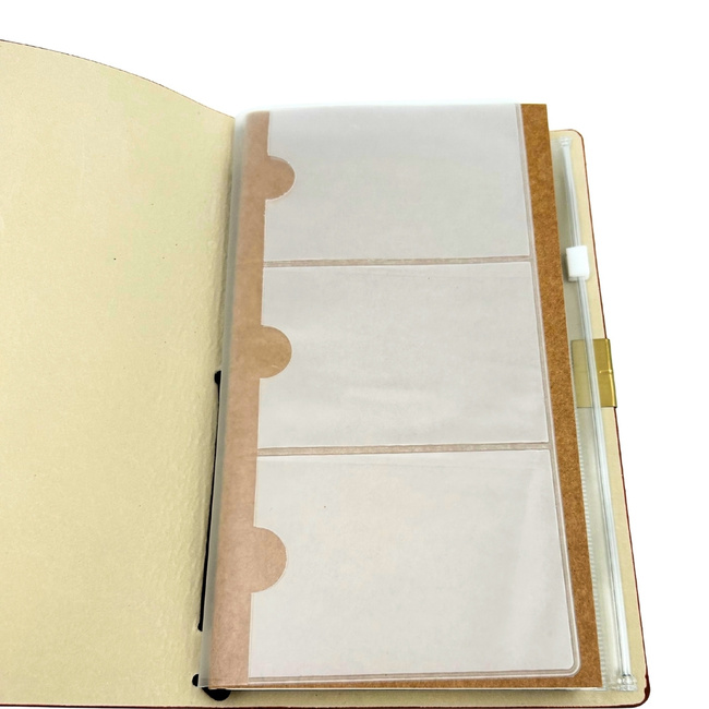 Tycoon, skórzany notes organizer etui