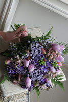 Fioletowa Nadzieja, bukiet do wazonu