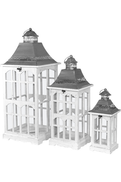 Francine, drewniany lampion latarenka