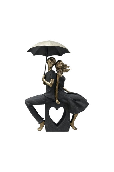 Love Black, figurka Para Zakochanych Razem