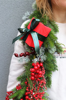 Xmas Gabinetto, girlanda świąteczna z prezentami