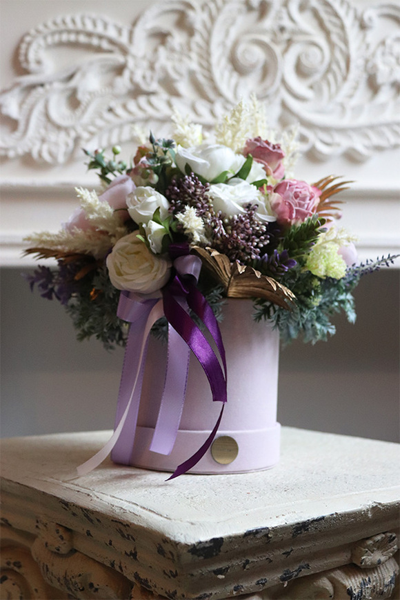 Cecila, welurowy flowerbox