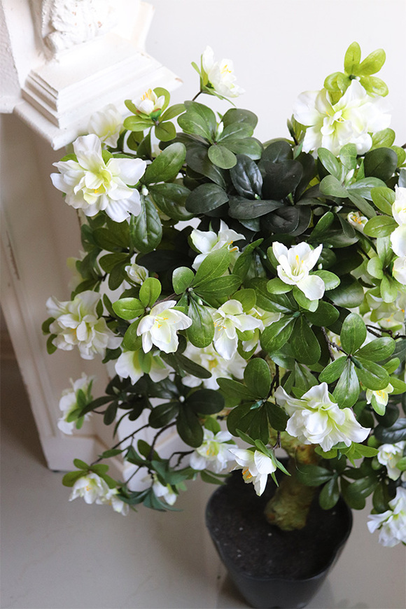Azalia Bonsai, sztuczna roślina w doniczce