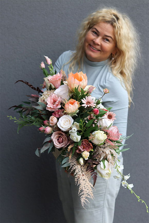 Debora Big, jesienna kompozycja w naczyniu