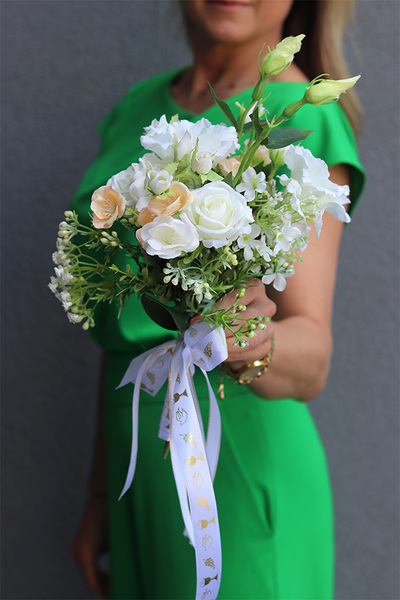 Delicja, bukiet komunijny do ręki