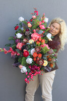 Breda Volcan, kompozycja nagrobna na ciężkiej tacy