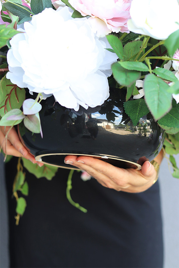 Triveria Pink, komplet dekoracji nagrobnych