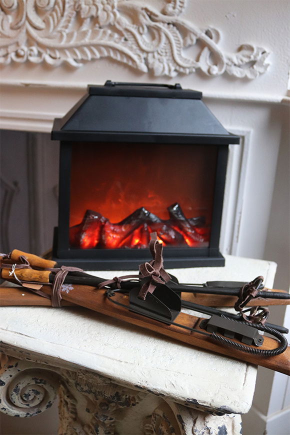 Romantic 3, kominek LED z efektem płomieni