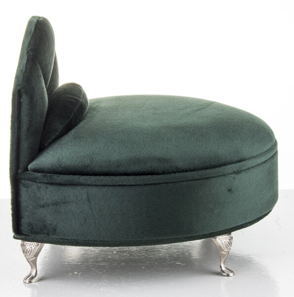 szkatułka / puzderko Florencja Simple Malachit, wym.15x19.5x16cm