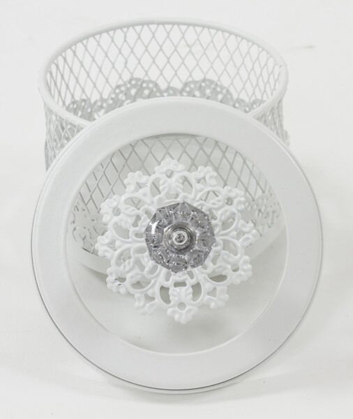 La Bella, dekoracyjny pojemnik / puzderko, wym.11x11x11cm