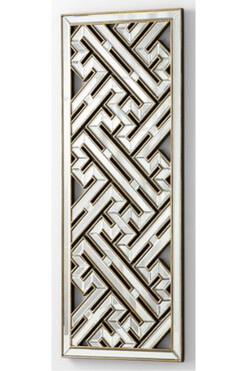 OD RĘKI Biga, dekoracja ścienna panel lustrzany, wym.40x120cm