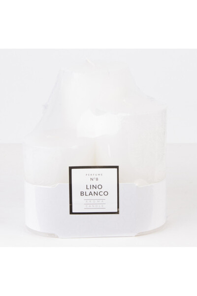 świeca zapachowa, A&C Trio Lino Blanco